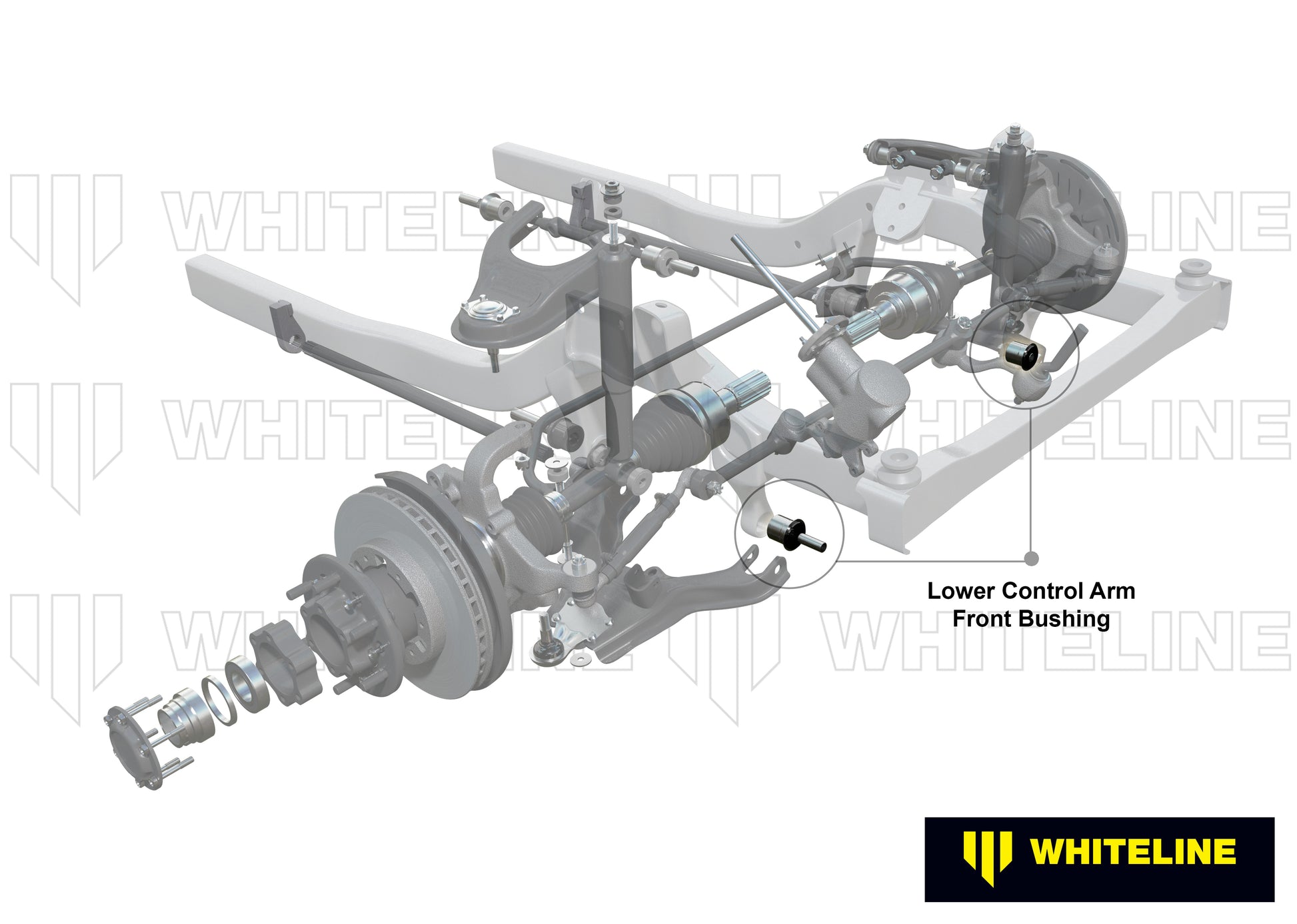 Control Arm Lower - Inner Front Bushing Kit - W53469