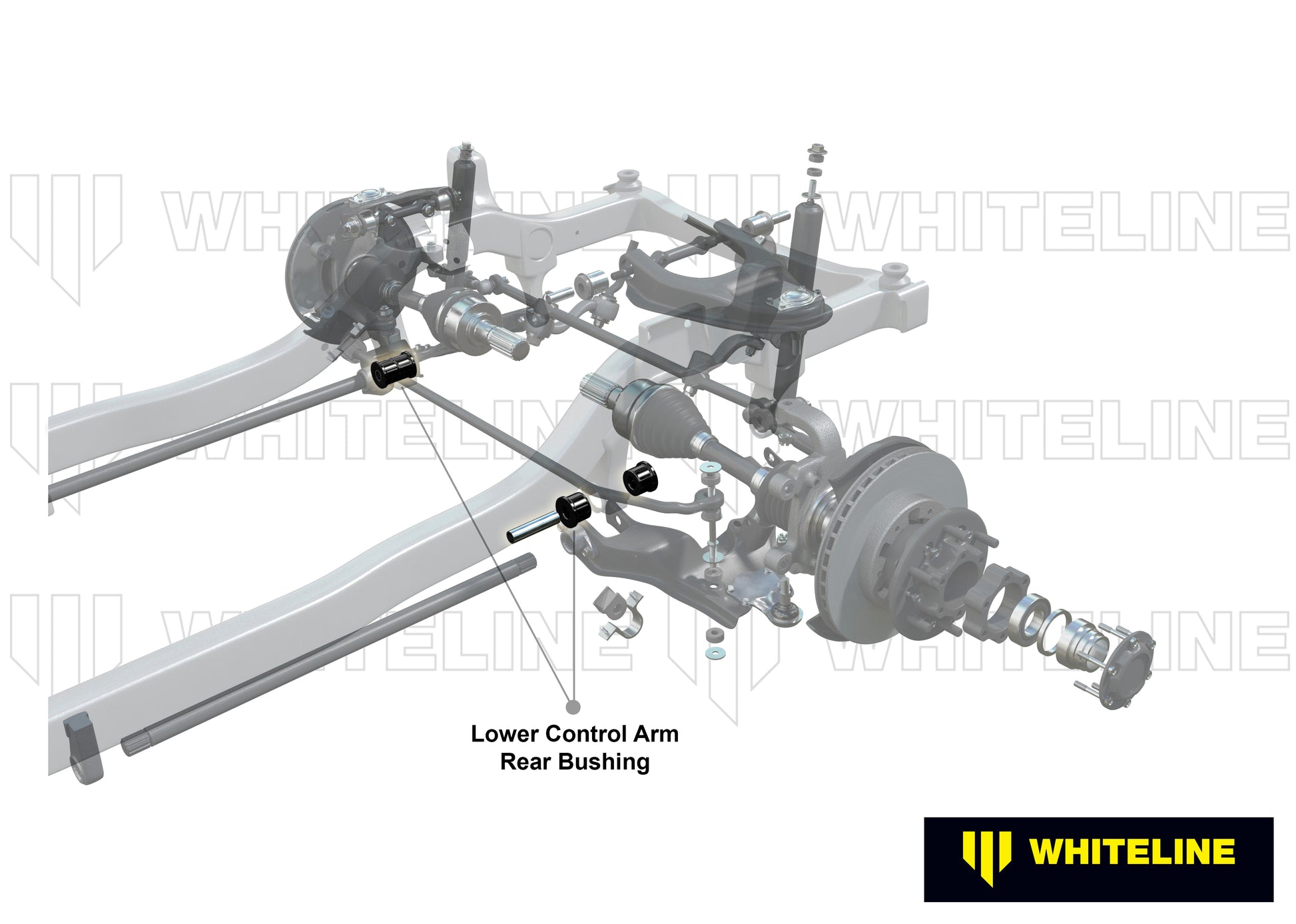 Control Arm Lower - Inner Rear Bushing Kit - W53470