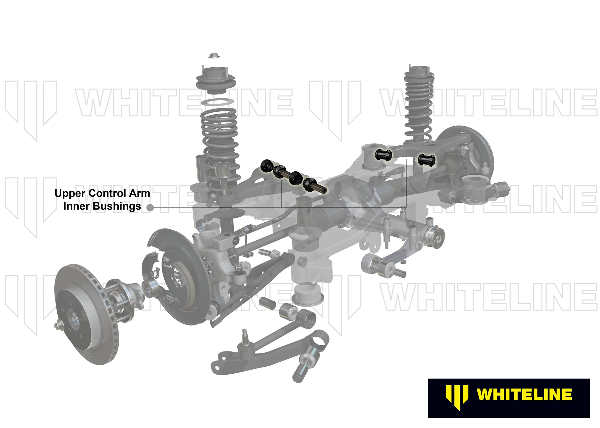 Control Arm Upper - Inner Bushing Kit-Double Offset - W62544