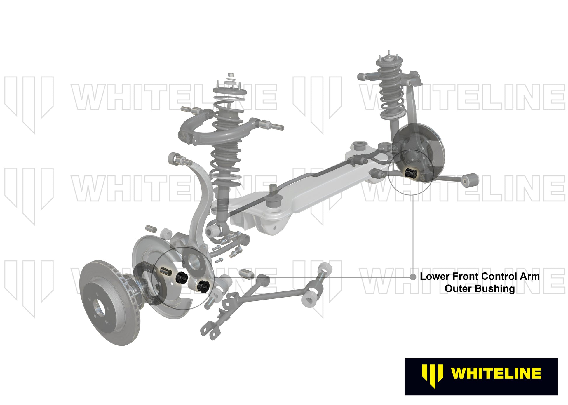 Control Arm Lower - Outer Bushing Kit - W62844A