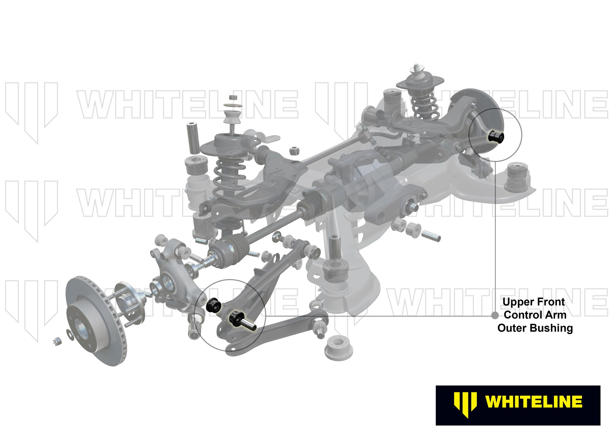 Toe Arm - Outer Bushing Kit - W63103