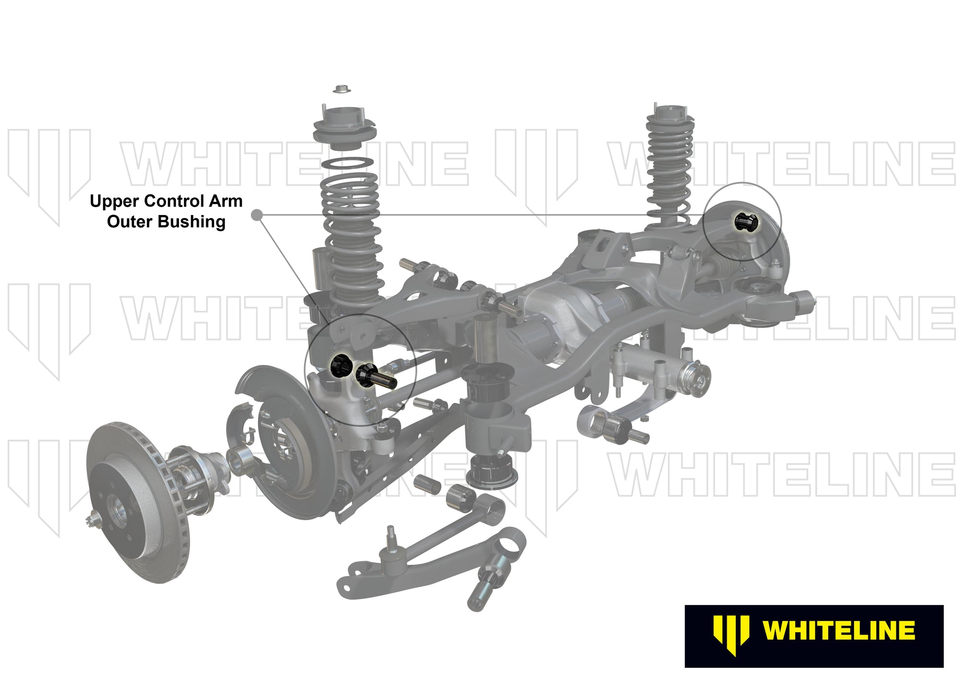 Control Arm Upper - Outer Bushing Kit - W63397