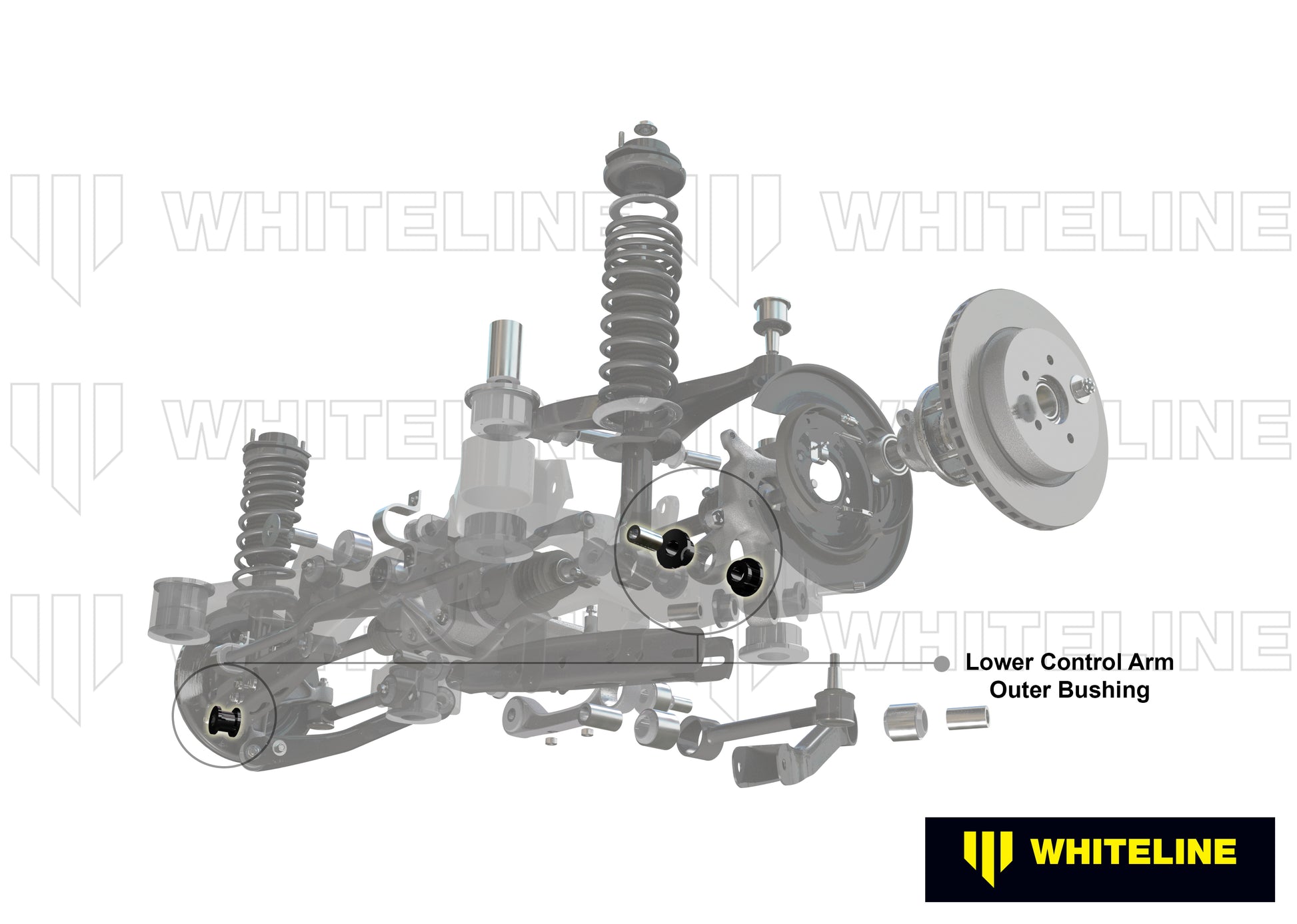 Control Arm Upper - Outer Bearing Kit - W63412