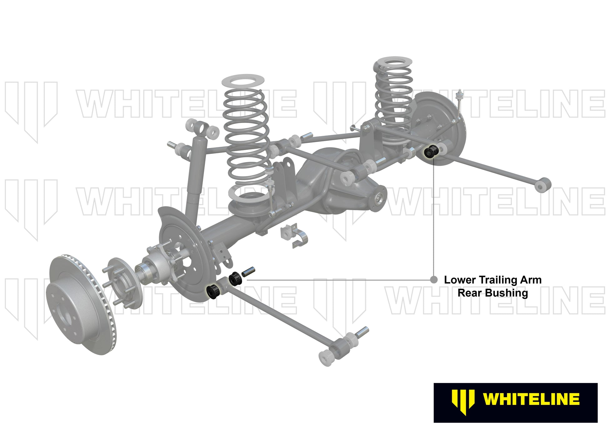 Trailing Arm Lower - Rear Bushing Kit - W63433