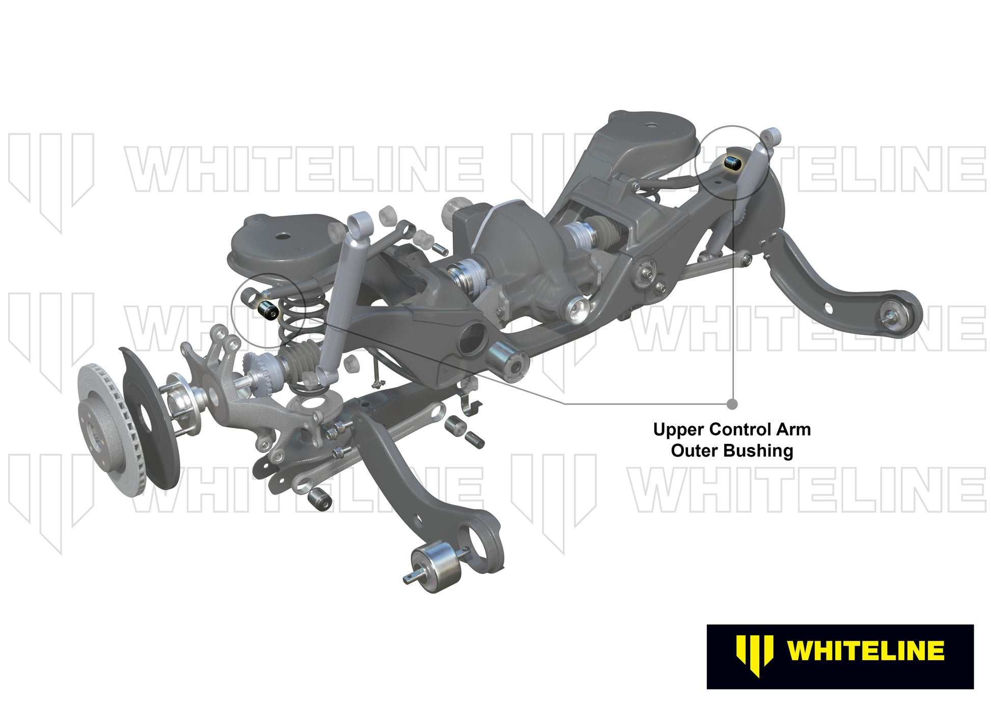 Control Arm Upper - Outer Bushing Kit - W63550
