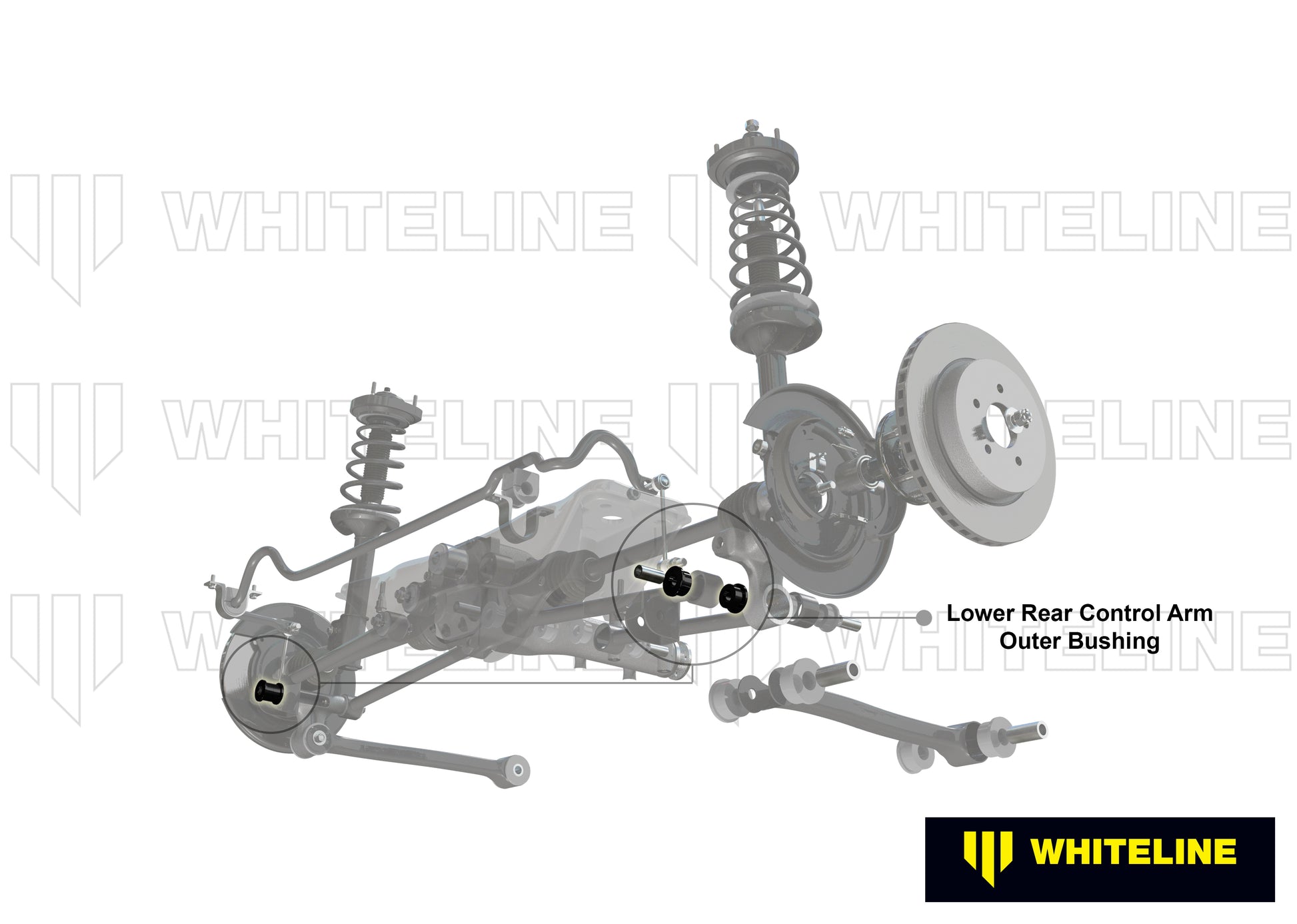 Control Arm Lower Rear - Outer Bushing Kit - W63561