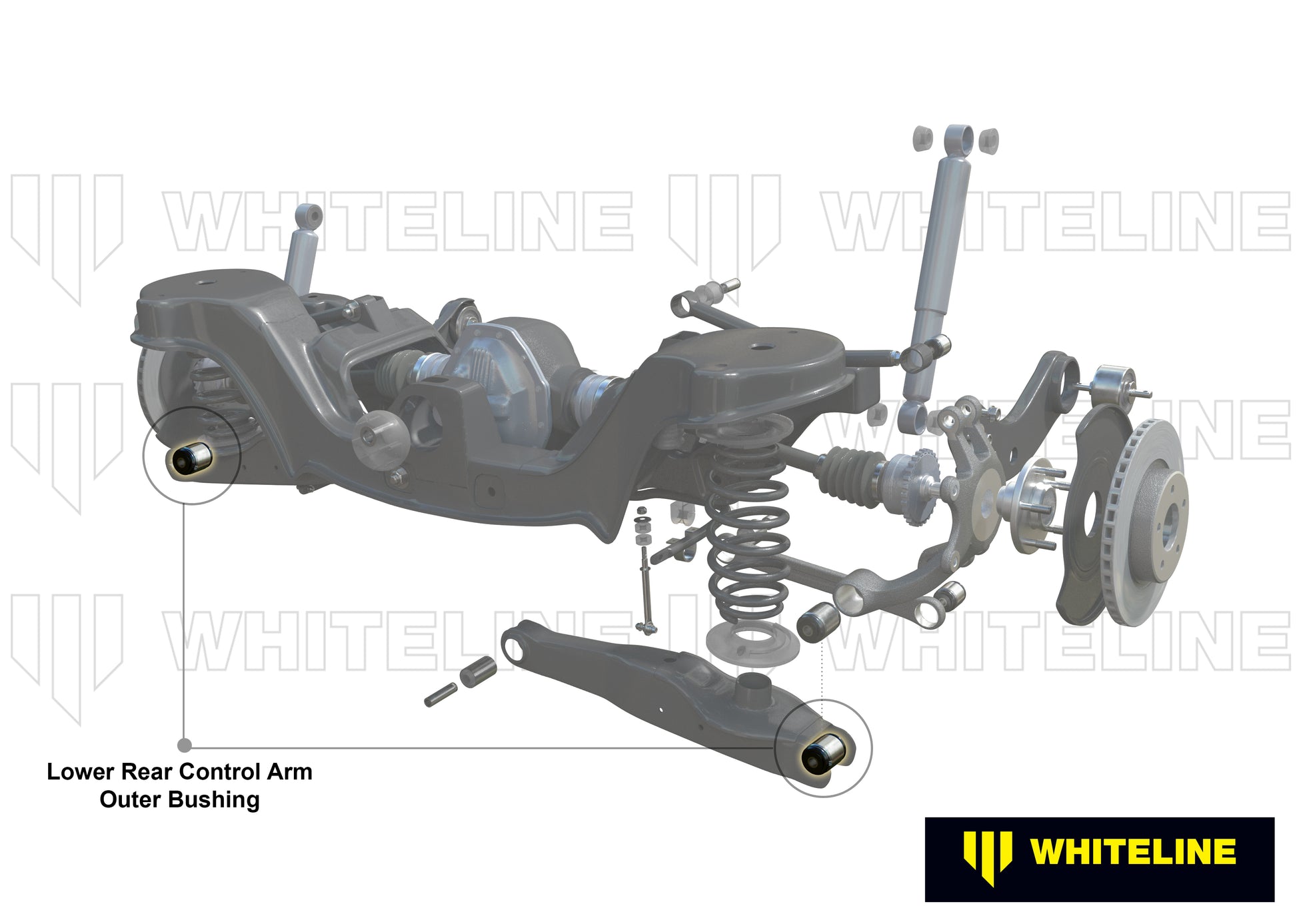 Control Arm Lower Rear - Outer Bushing Kit - W63597
