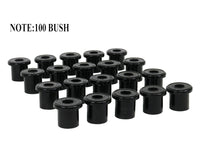 Leaf Spring - Eye and Shackle Bushing Kit - W71042/100