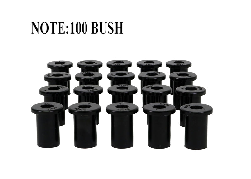 Leaf Spring - Eye and Shackle Bushing Kit - W71050/100