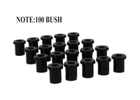 Leaf Spring - Eye and Shackle Bushing Kit - W71056/100