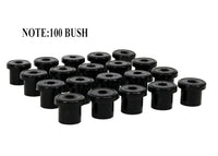 Leaf Spring - Eye and Shackle Bushing Kit - W71078/100