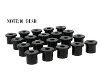 Leaf Spring - Eye and Shackle Bushing Kit - W71084/100