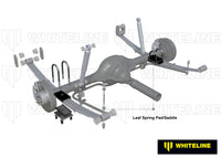Leaf Spring - To Saddle Insulator Bushing Kit - W71413