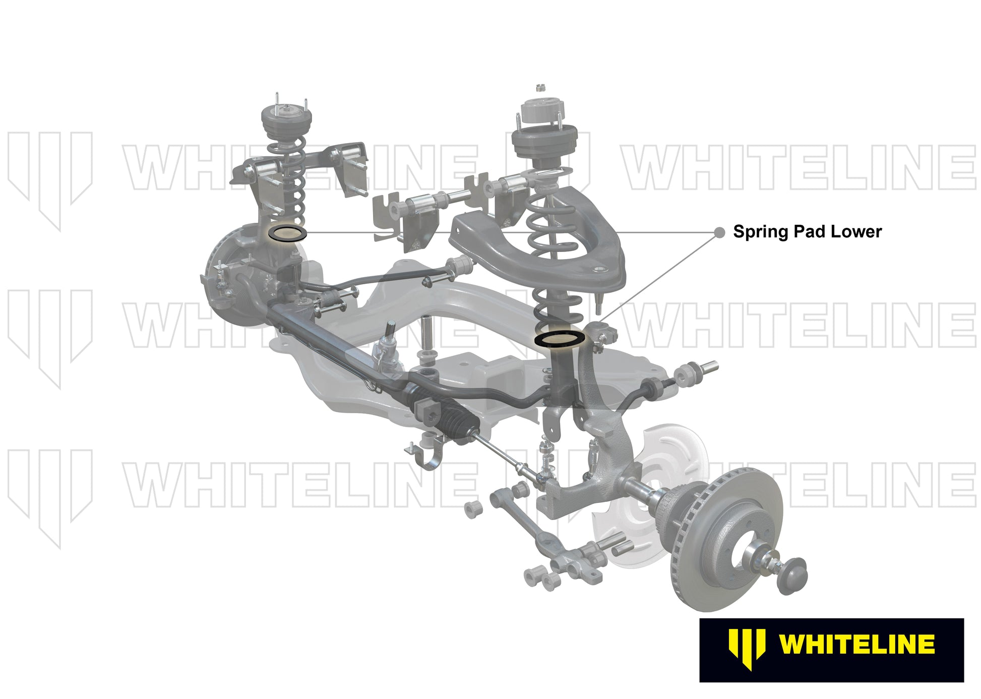 Coil Spring Pad - Lower Bushing Kit - W71472