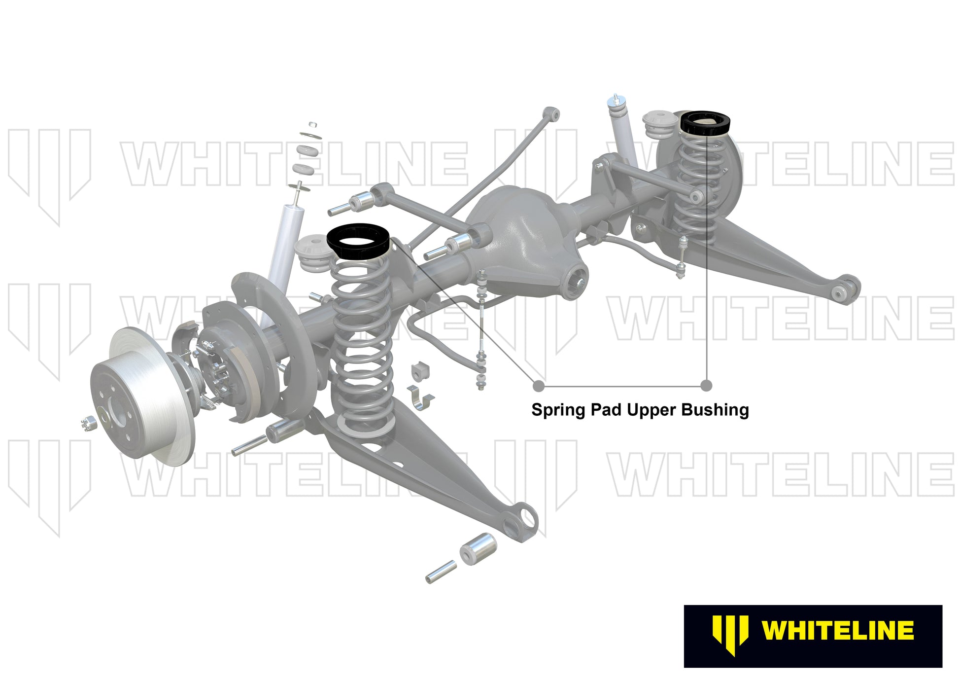 Coil Spring Pad - Upper Bushing Kit - W71474
