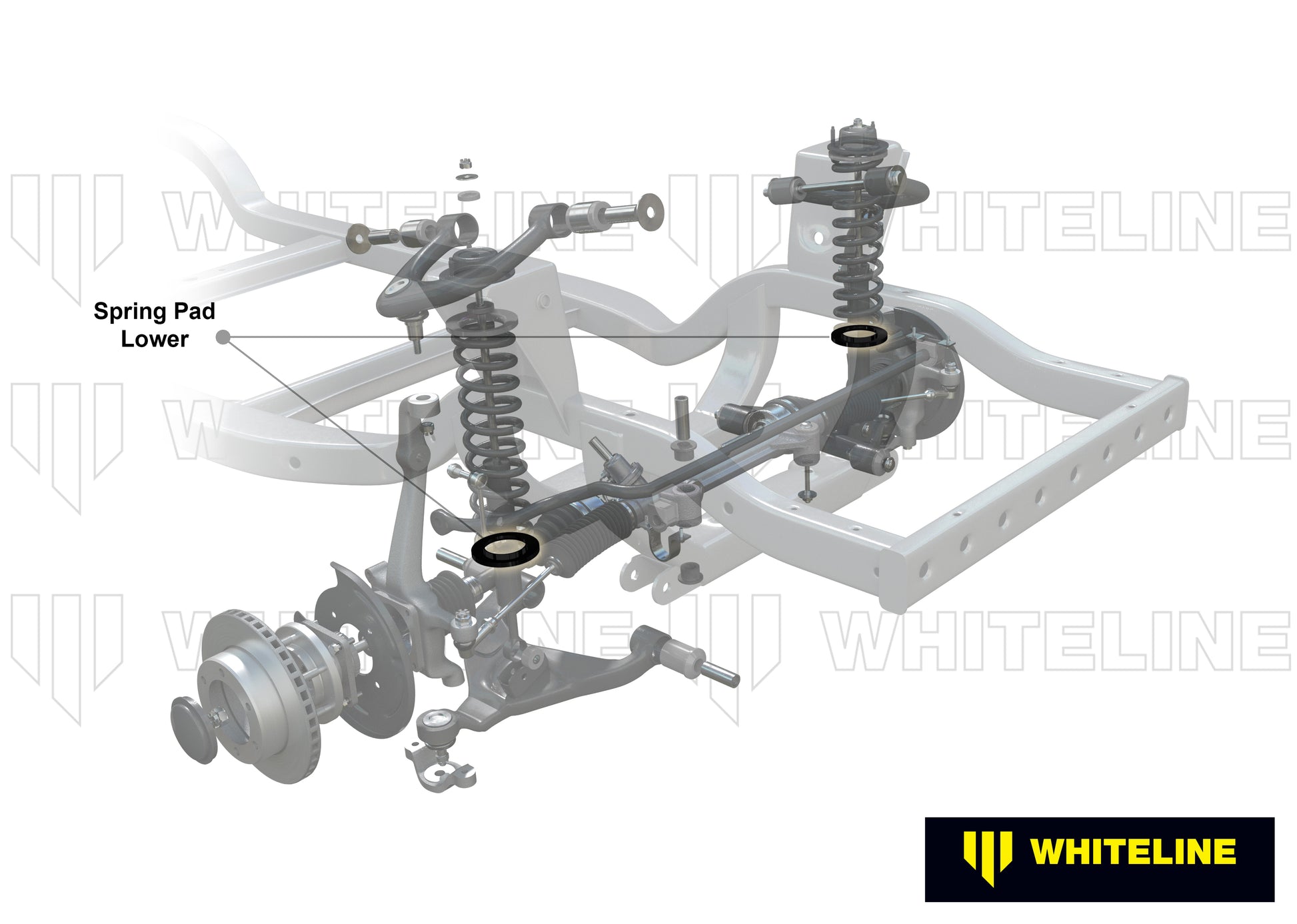 Coil Spring Pad - Upper Bushing Kit - W71476
