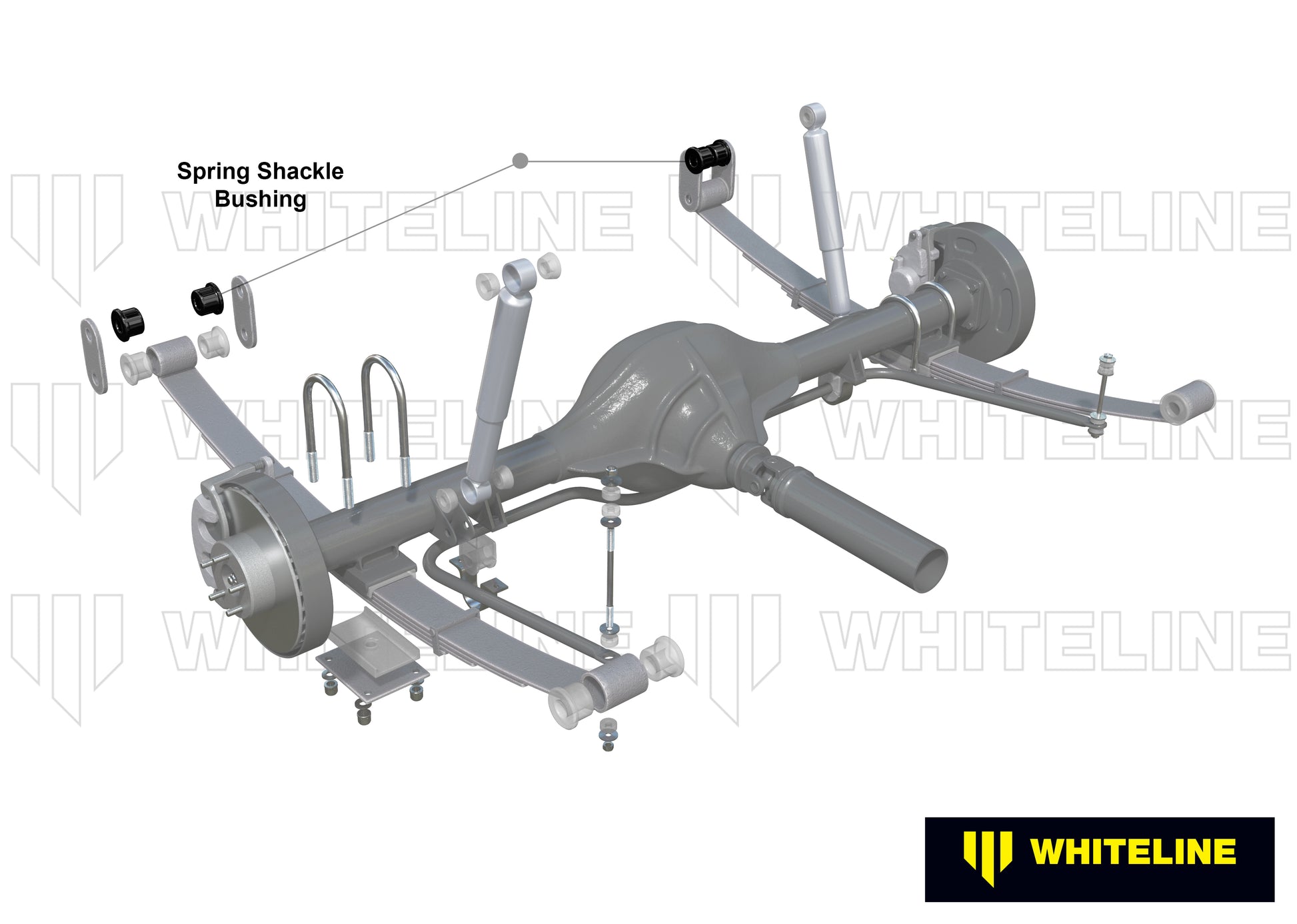 Leaf Spring - Shackle Bushing Kit - W71587