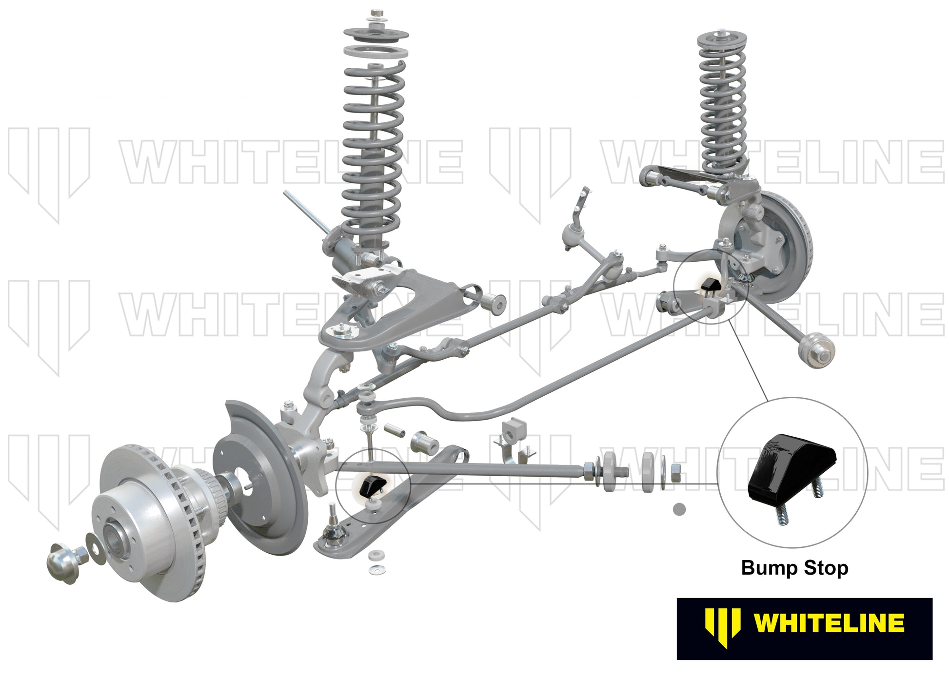 Bump Stop - Lower Bushing Kit - W71824