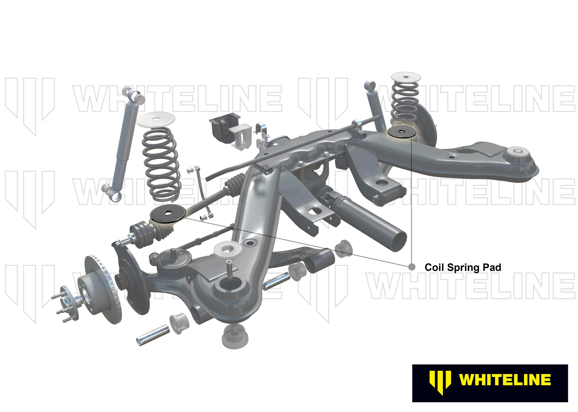 Coil Spring Pad - Lower Bushing Kit - W72042