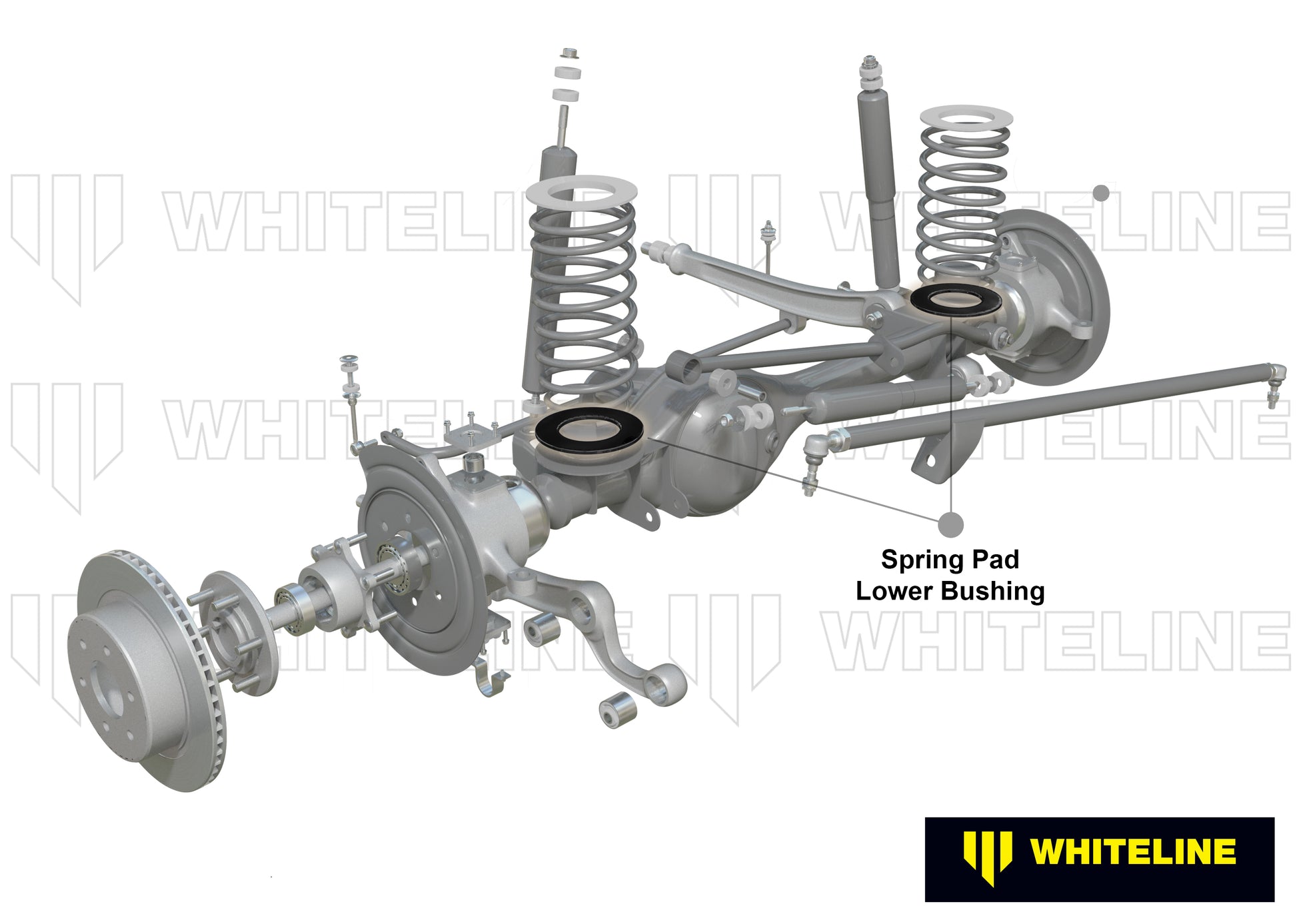 Coil Spring Pad - Lower Bushing Kit - W73405