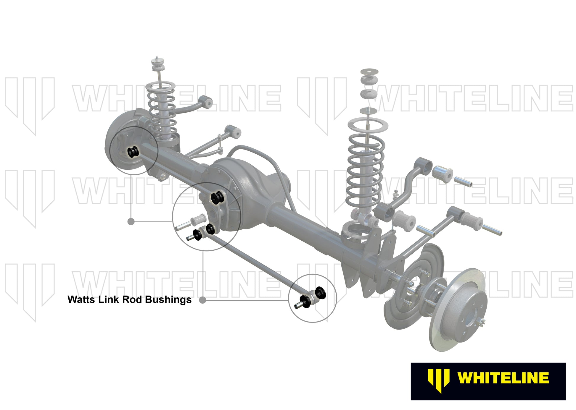 Watts Link - Side Rods Bushing Kit - W81273