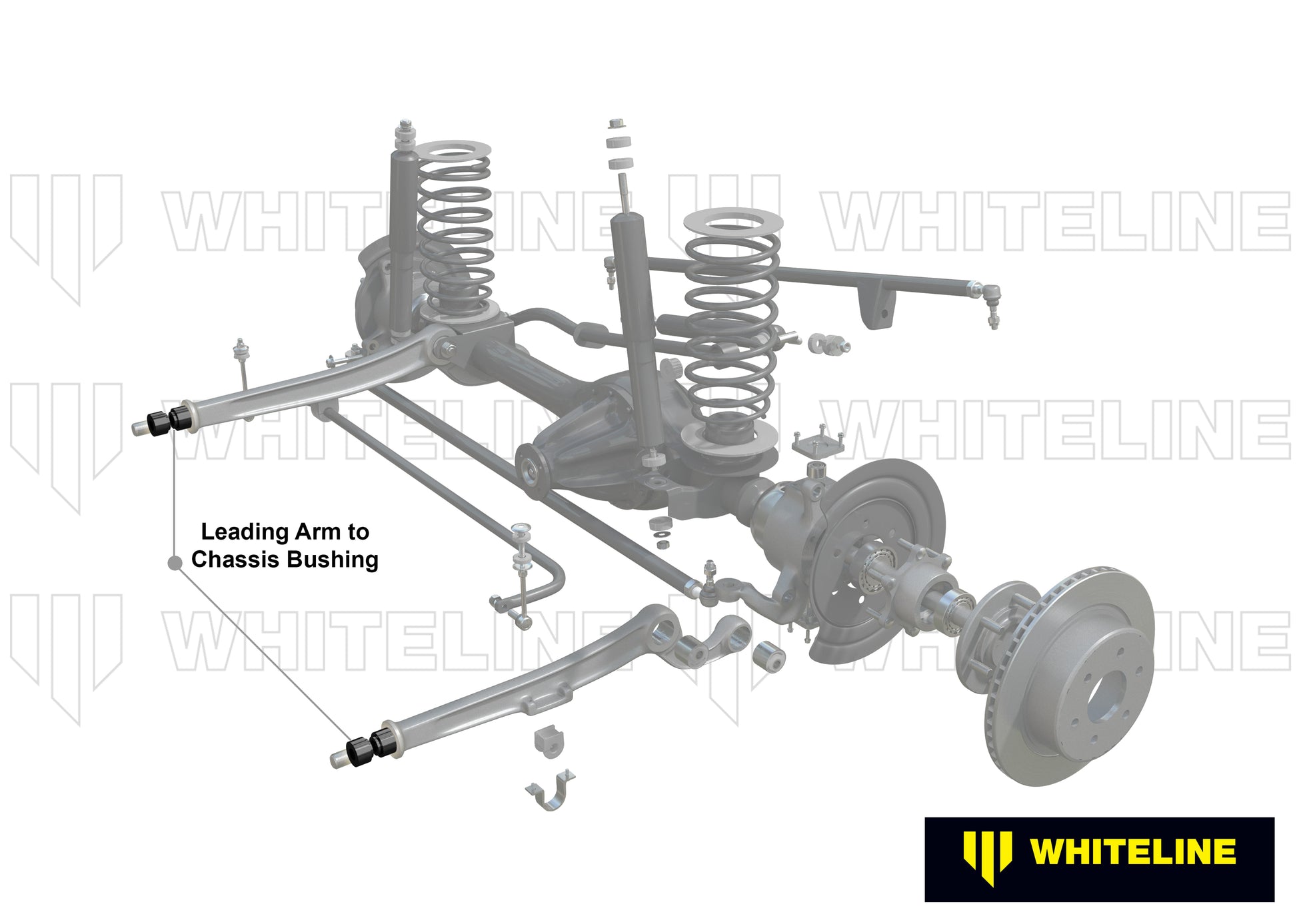 Leading Arm - To Chassis Bushing Kit - W81426