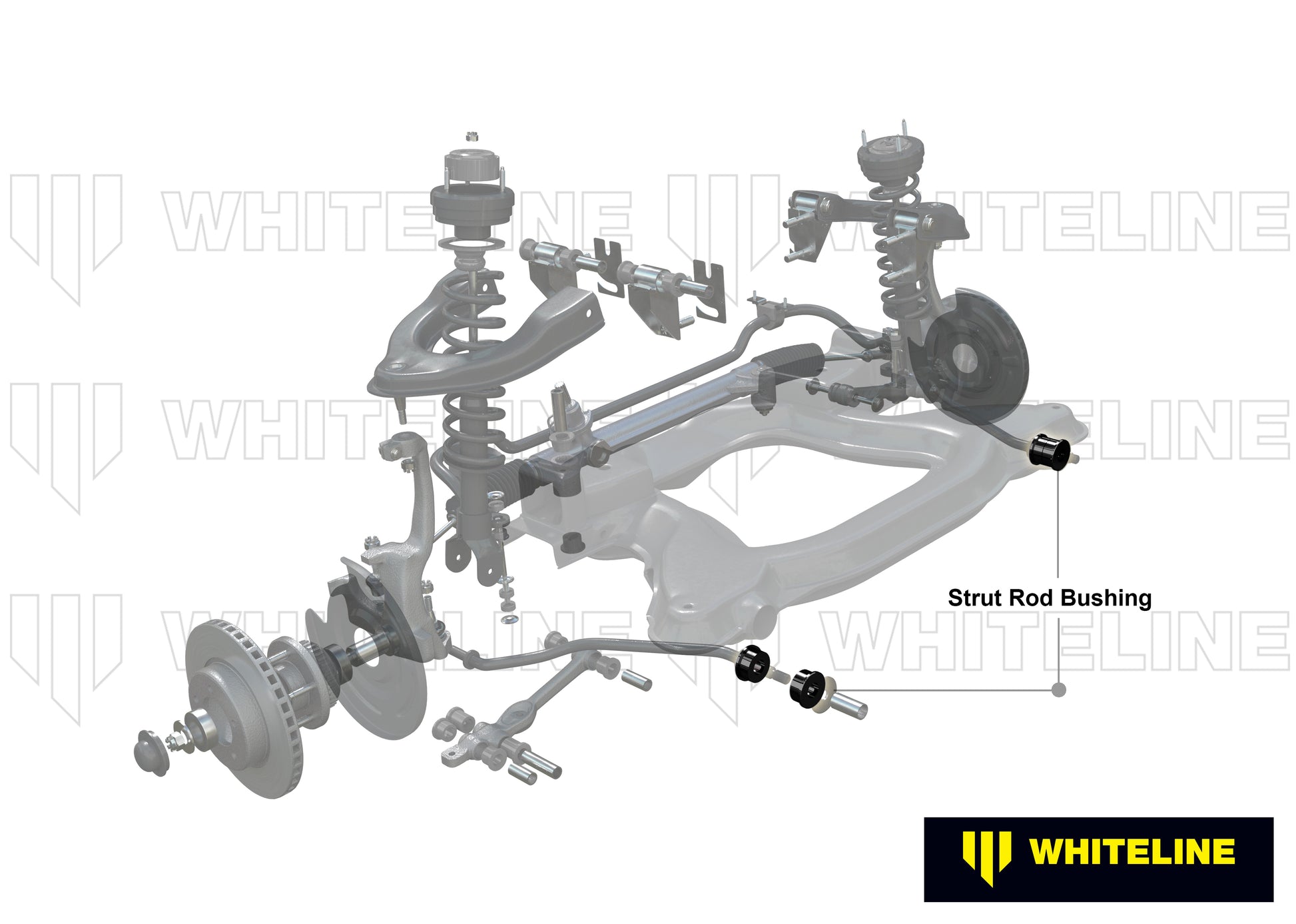 Strut Rod - To Chassis Bushing Kit - W81558