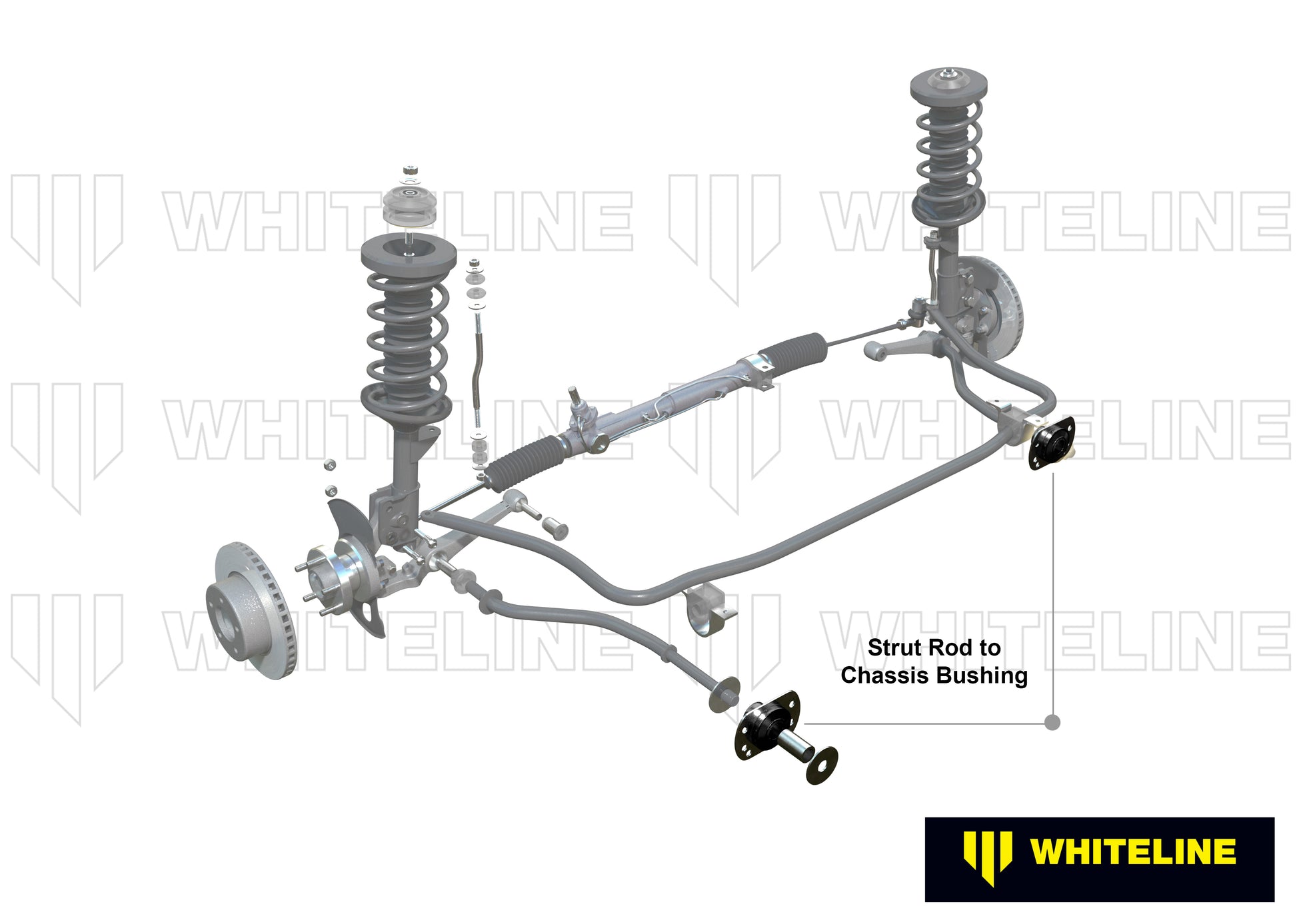 Strut Rod - To Chassis Bushing Kit - W82568