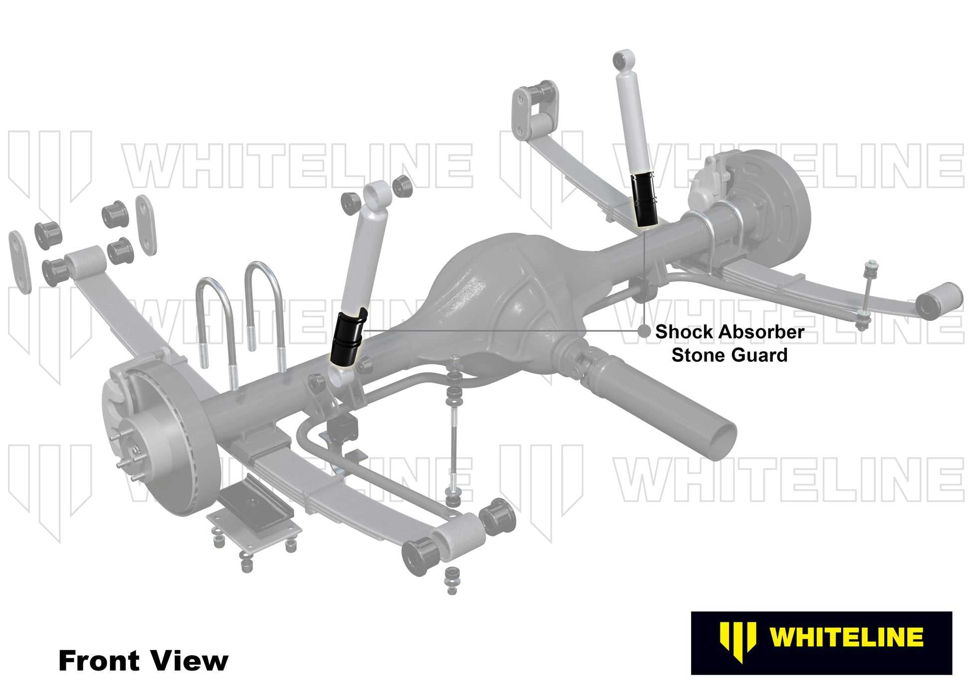 Shock Absorber - Stone Guard Kit - W93192
