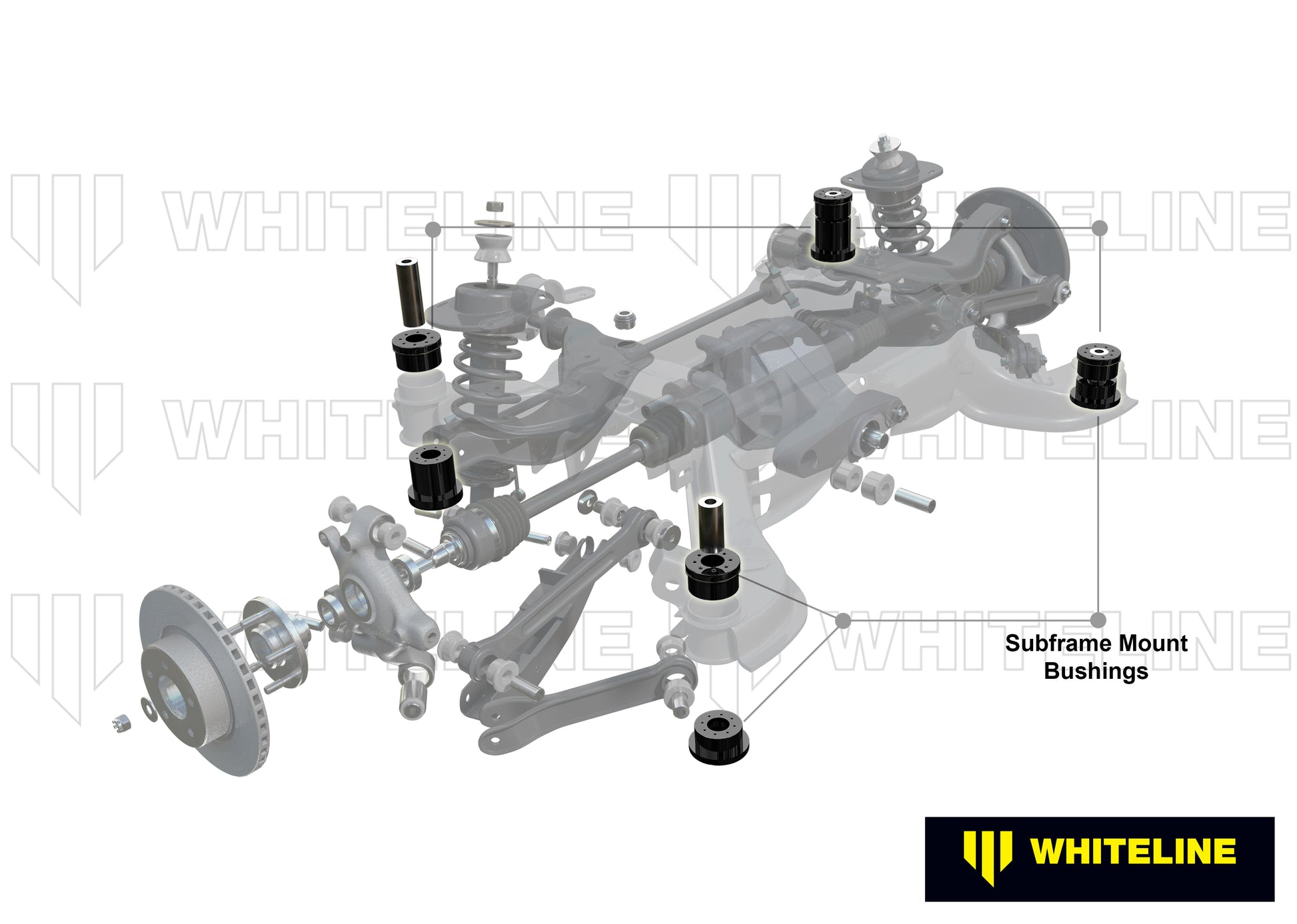 Subframe - Bushing Kit - W93194