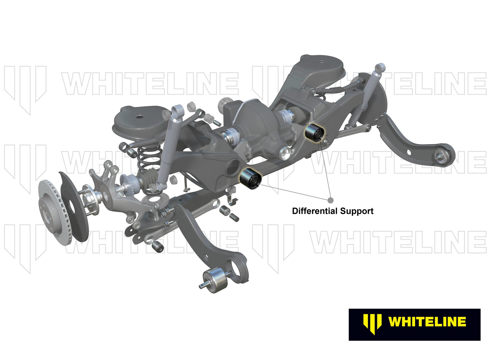 Differential Mount - Front Bushing Kit - W93402