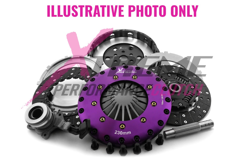 Xtreme Performance - 270mm Organic Twin Plate Clutch Kit Incl Flywheel & CSC 1300Nm - KDG27630-2A