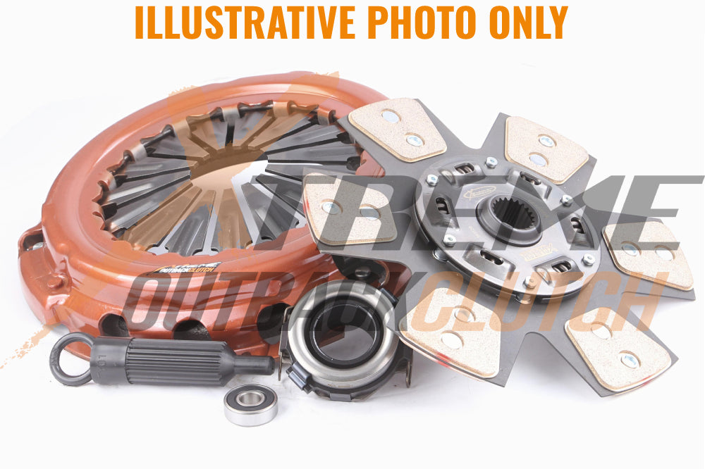 Clutch Kit - Xtreme Outback Heavy Duty Sprung Ceramic 1250Kg (40% inc.) - KNI25010-1B