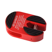 Saber 7075 Alloy Winch Shackle Short - Cerakote Red - SBR-AWSSCR