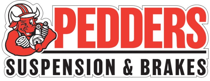 PROMO - Pedders - Sticker white 30cm - PROMO - Pedders - Sticker white 30cm