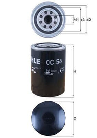 Eļļas filtrs - OC 54