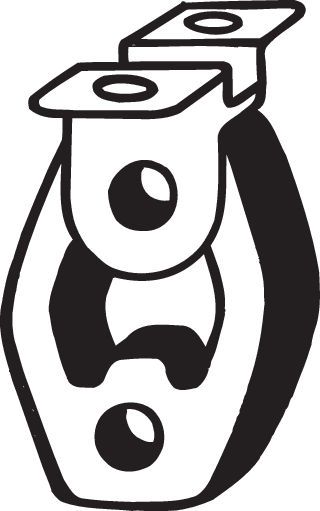 Pidike, pakoputkisto - 255-046