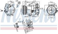 Kompressori, ilmastointilaite - 890259