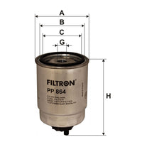 Degvielas filtrs - PP 864