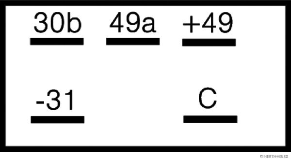 Pagrieziena signāla pārtraucējs - 75605135