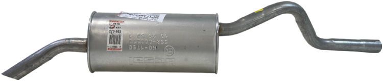 Izplūdes gāzu trokšņa slāpētājs (pēdējais) - 279-961