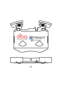 Brake Pads Street Series | Front Axle - DB2622SS