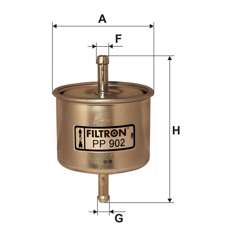 Degvielas filtrs - PP 902