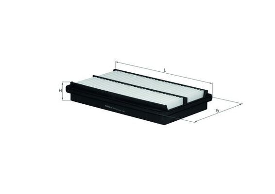 Gaisa filtrs - LX 1075