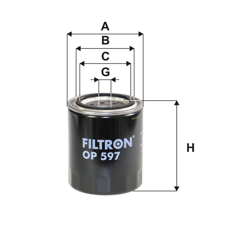 Eļļas filtrs - OP 597