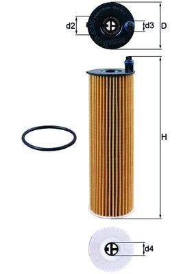 Eļļas filtrs - OX 823/6D
