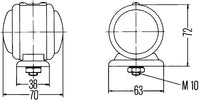 Gabarītlukturi - 2TJ 001 633-211