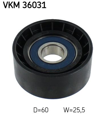 Ohjainrulla, moniurahihna - VKM 36031