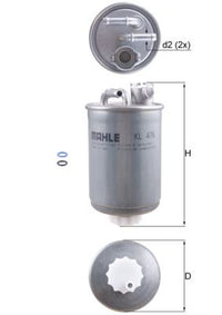 Degvielas filtrs - KL 476D