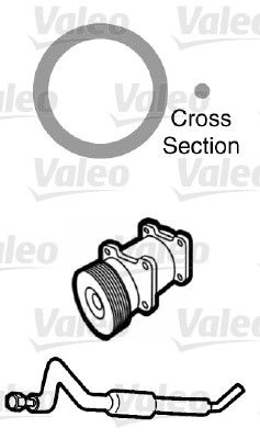 Tiiviste, jäähdytys - 509758
